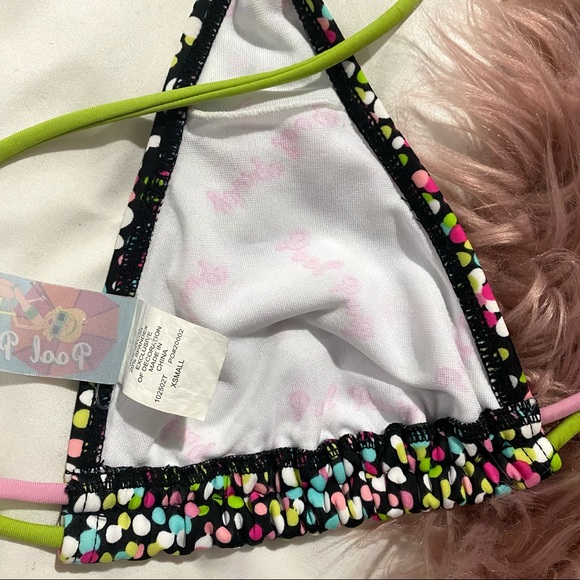 Polka Dot Bikini Top - Picture 4 of 5